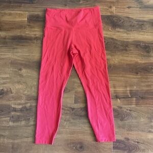 all in motion Coral High-Waist Leggings